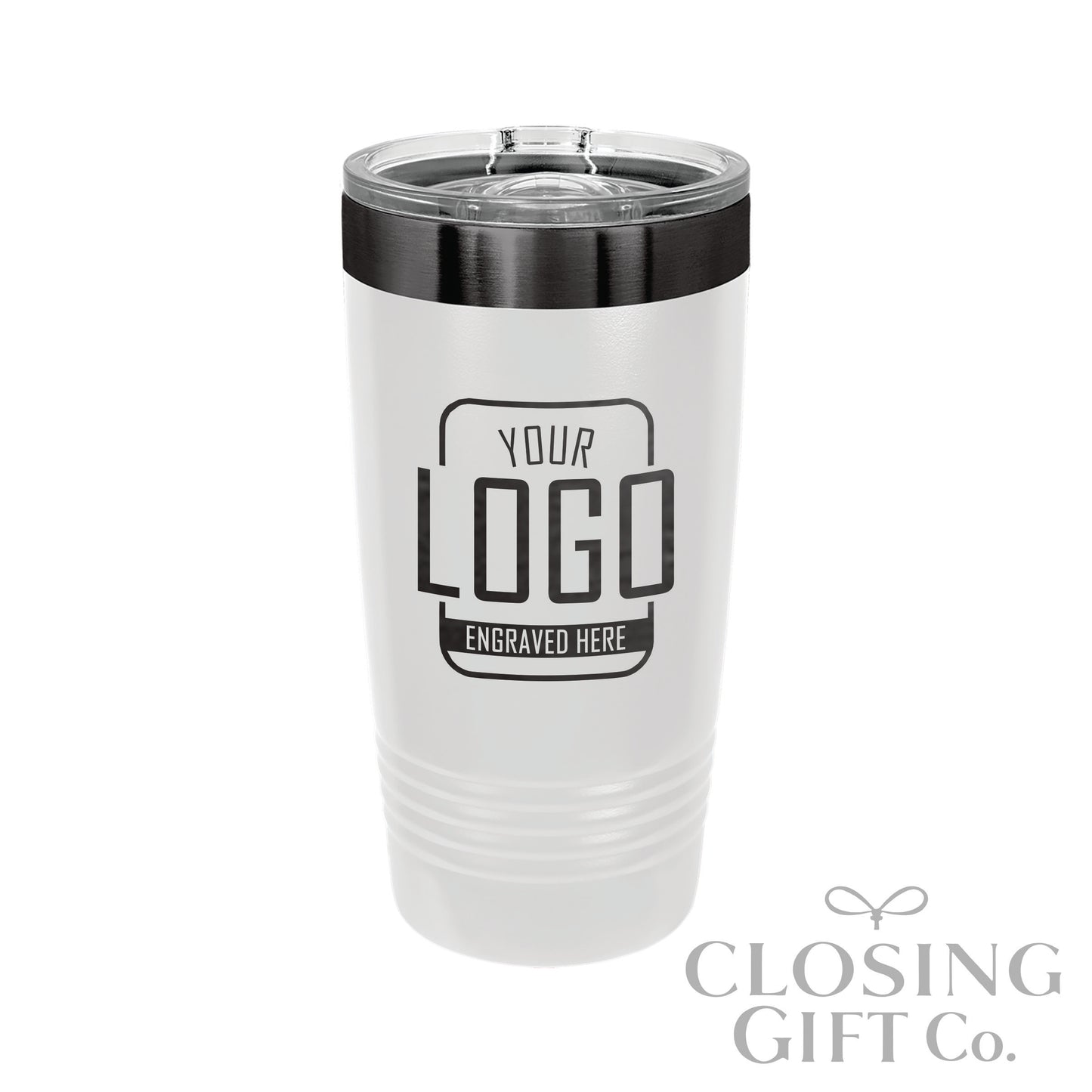 20oz. Tumbler - Ghost Black Collection