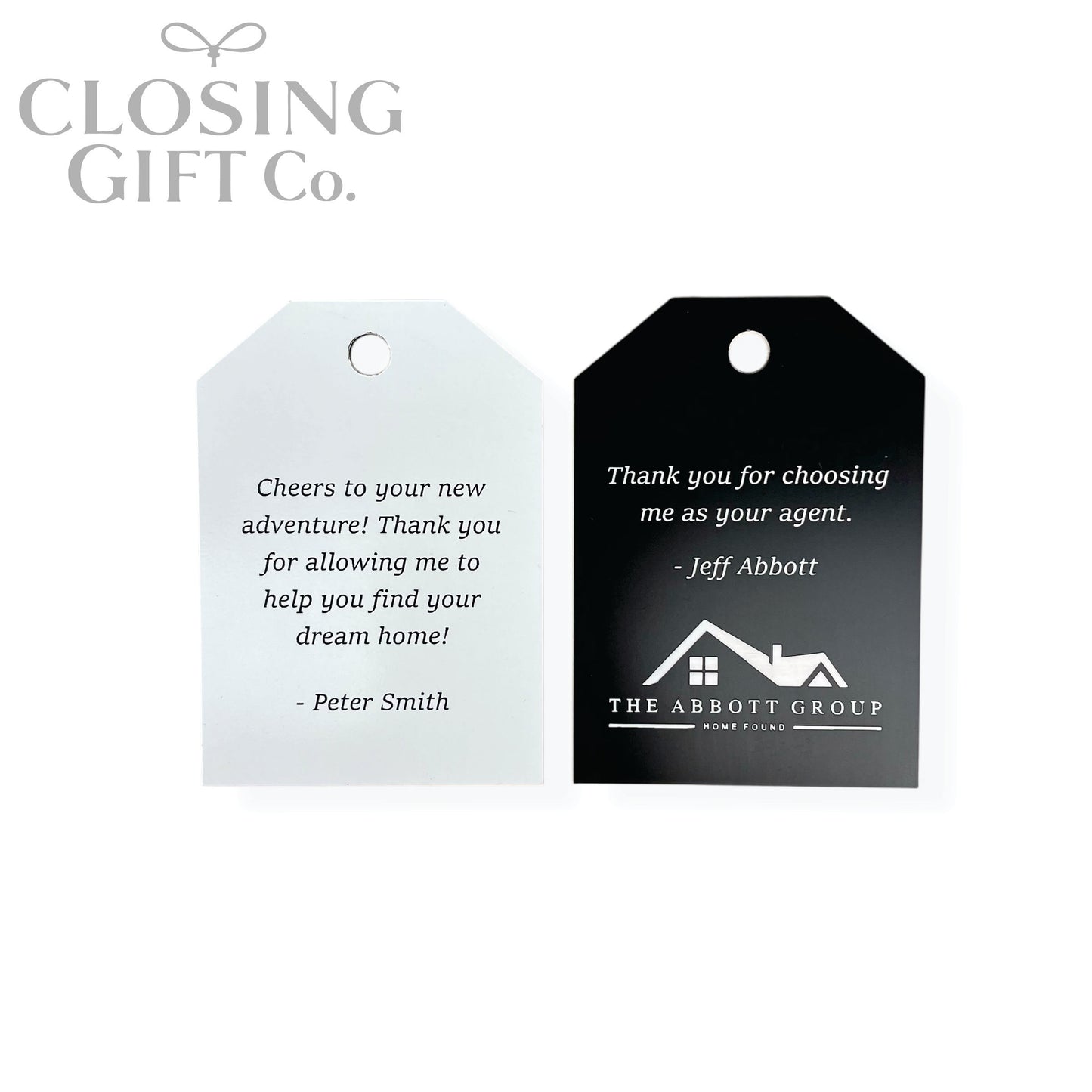 CUSTOM ENGRAVED LUGGAGE TAG SHAPE ACRYLIC TAG SHAPE