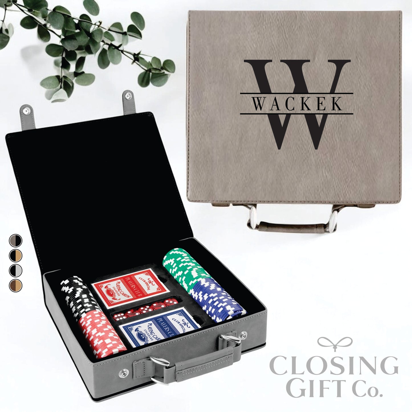 CUSTOM POKER GIFT SET
