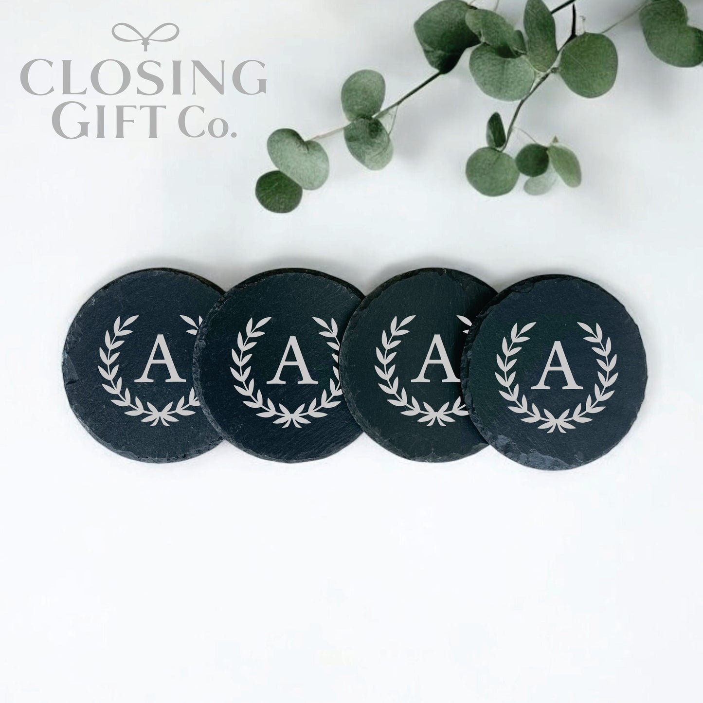 SLATE COASTER SET