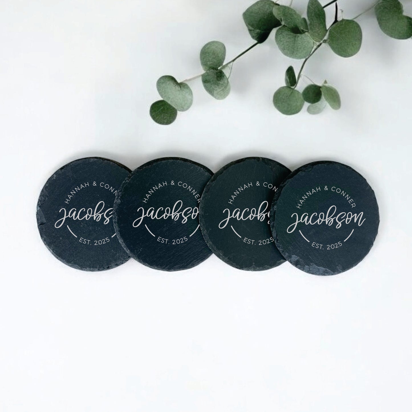 CUSTOM CLOSING GIFT BASKET SET - CHEESE BOARD + COASTERS + TUMBLERS