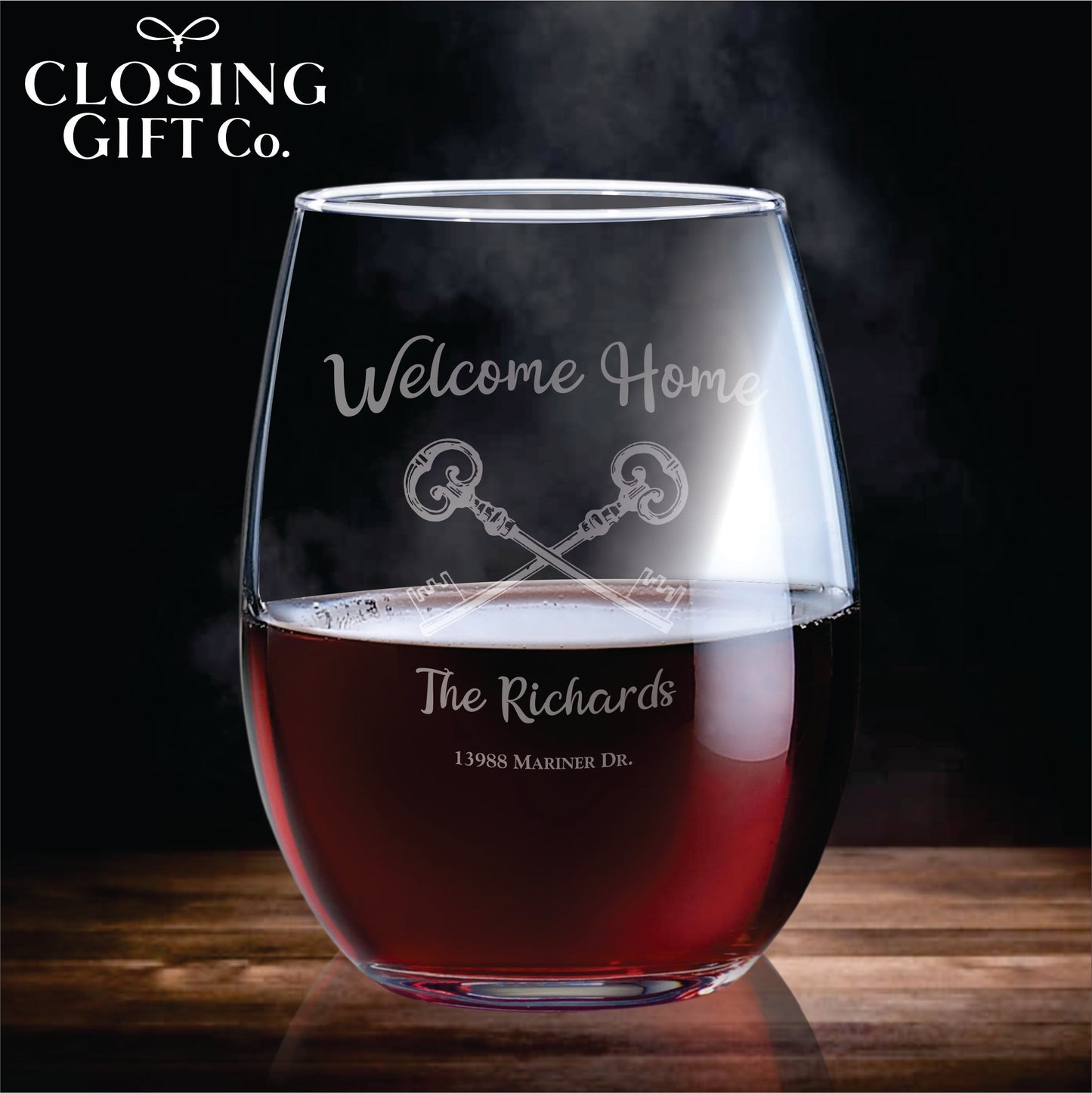 STEMLESS WINE GLASS