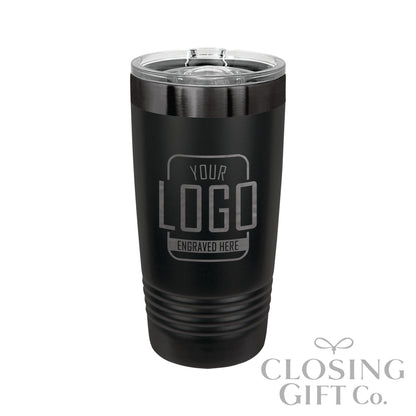20oz. Tumbler - Ghost Black Collection