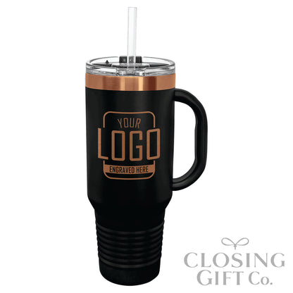 40oz. Travel Tumbler - Rose Gold Collection