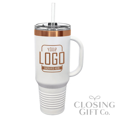 40oz. Travel Tumbler - Rose Gold Collection