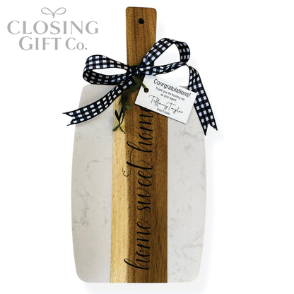 ACACIA WOOD & MARBLE CUTTING BOARD IN BULK - BUY MORE / SAVE MORE!