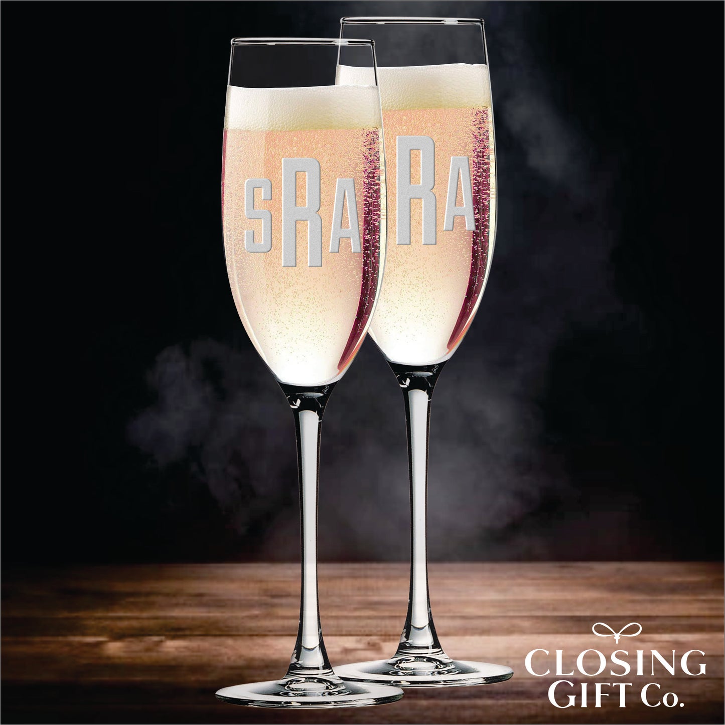 CHAMPAGNE GLASSES - SET OF 2