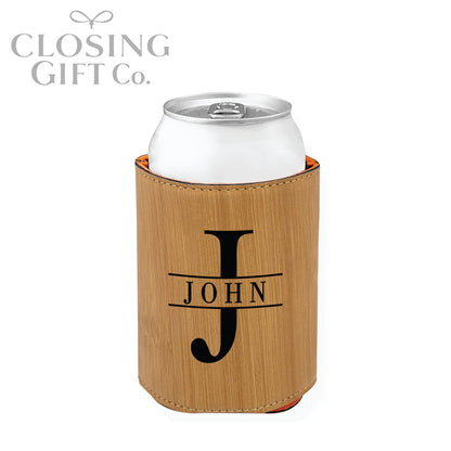 LEATHERETTE BEVERAGE HOLDER