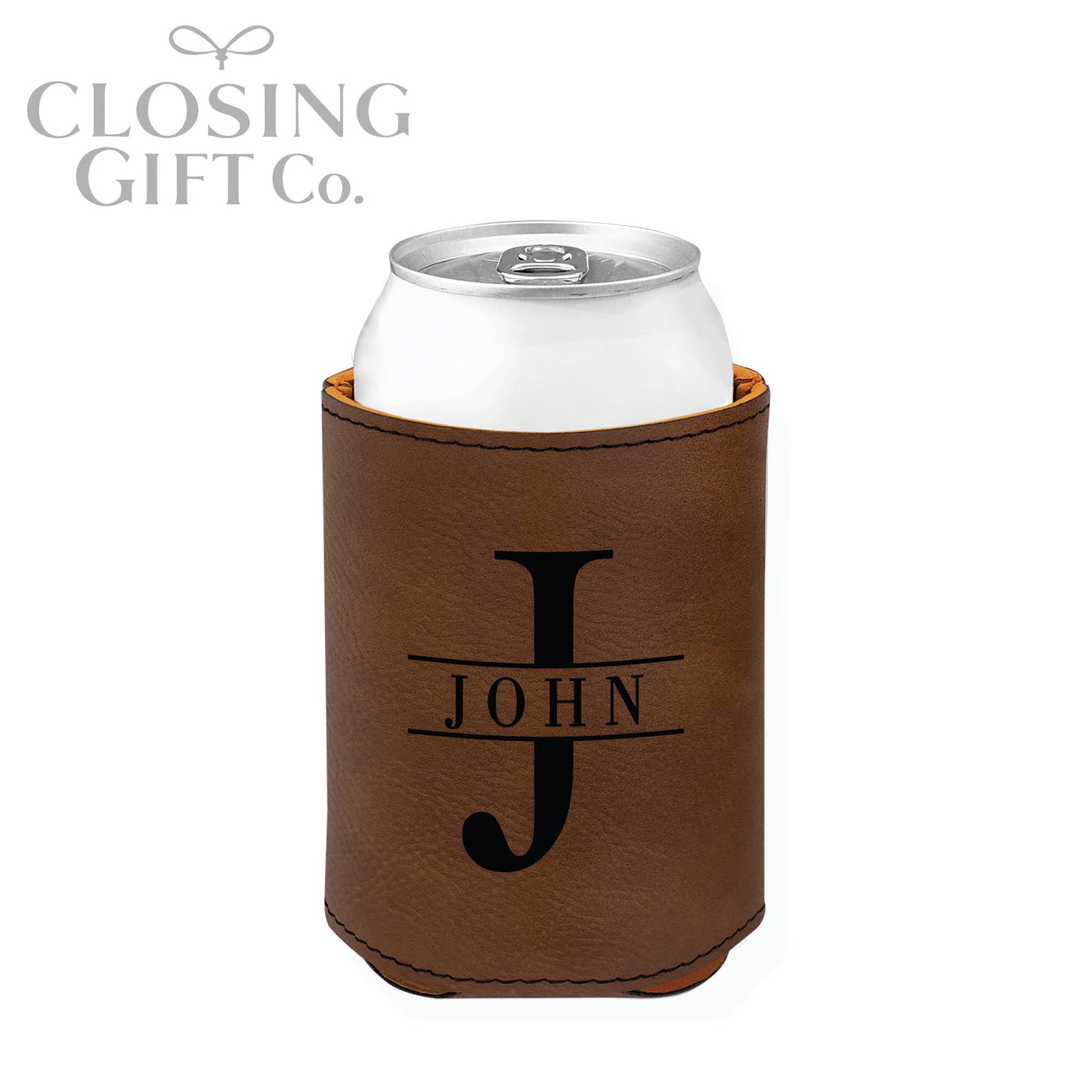 LEATHERETTE BEVERAGE HOLDER