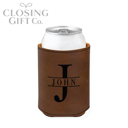 LEATHERETTE BEVERAGE HOLDER
