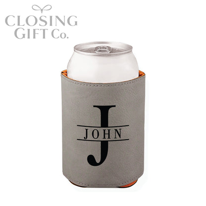 LEATHERETTE BEVERAGE HOLDER