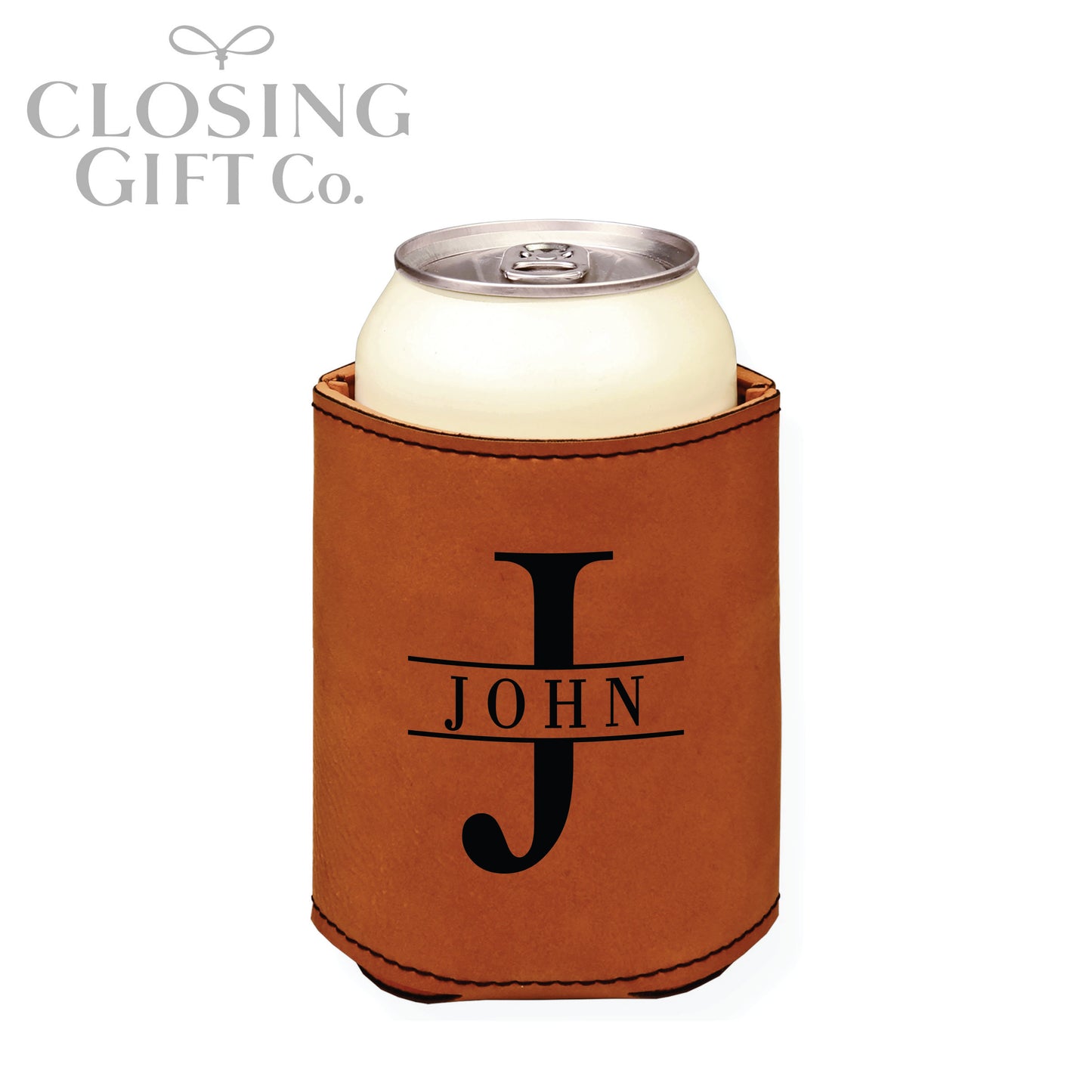 LEATHERETTE BEVERAGE HOLDER