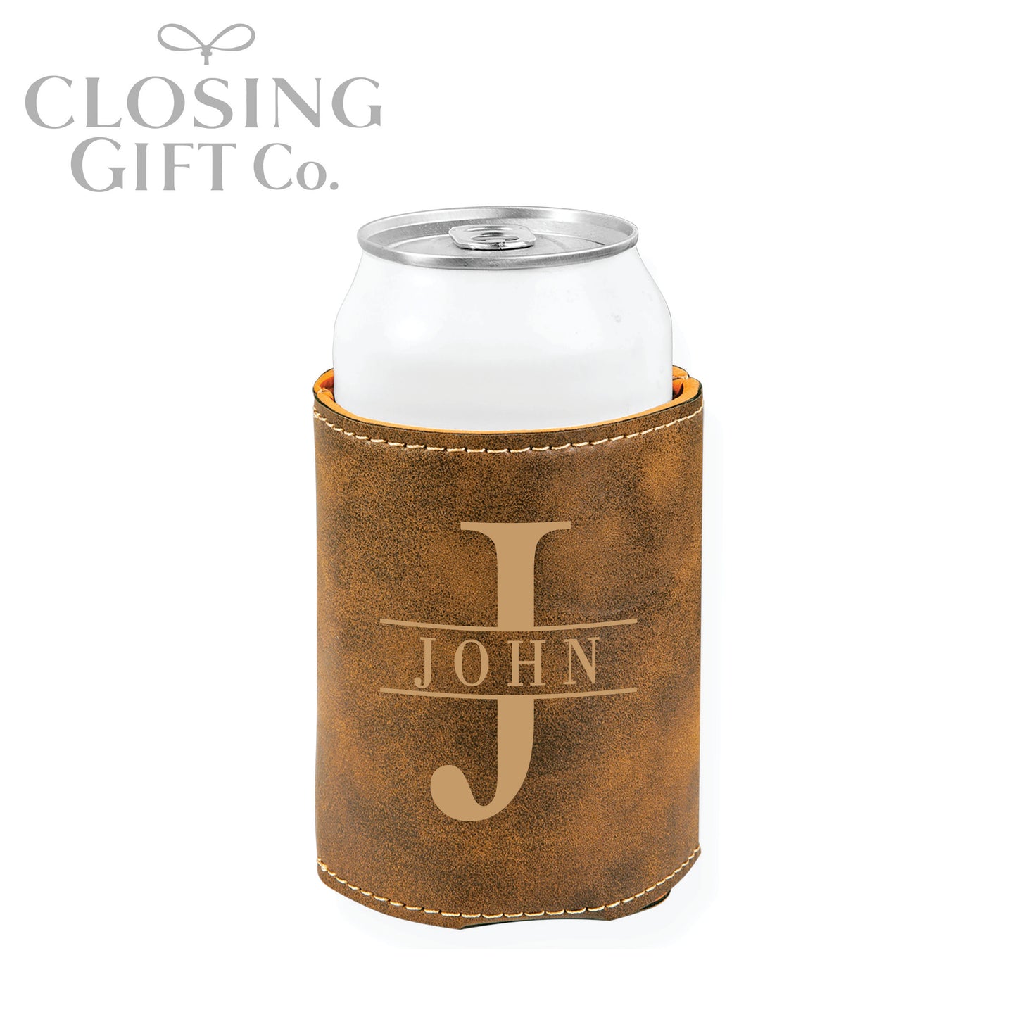 LEATHERETTE BEVERAGE HOLDER