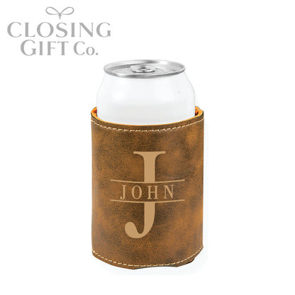 LEATHERETTE BEVERAGE HOLDER