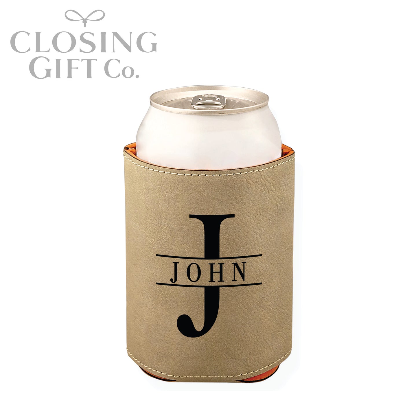 LEATHERETTE BEVERAGE HOLDER