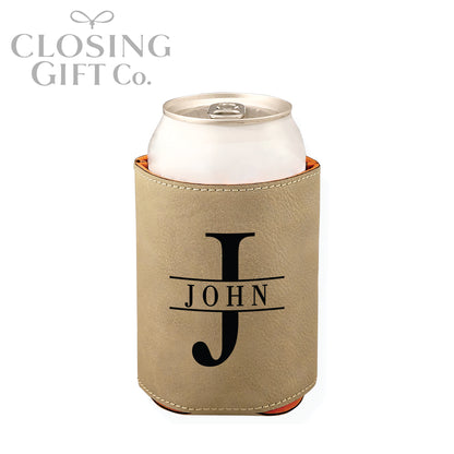 LEATHERETTE BEVERAGE HOLDER