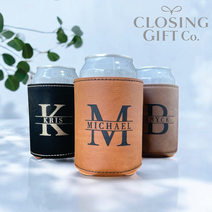 LEATHERETTE BEVERAGE HOLDER