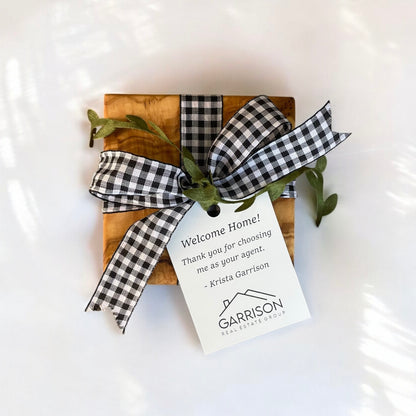 OLIVE WOOD COASTER SET IN BULK - BUY MORE / SAVE MORE!
