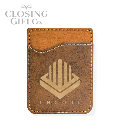 LEATHERETTE PHONE WALLET