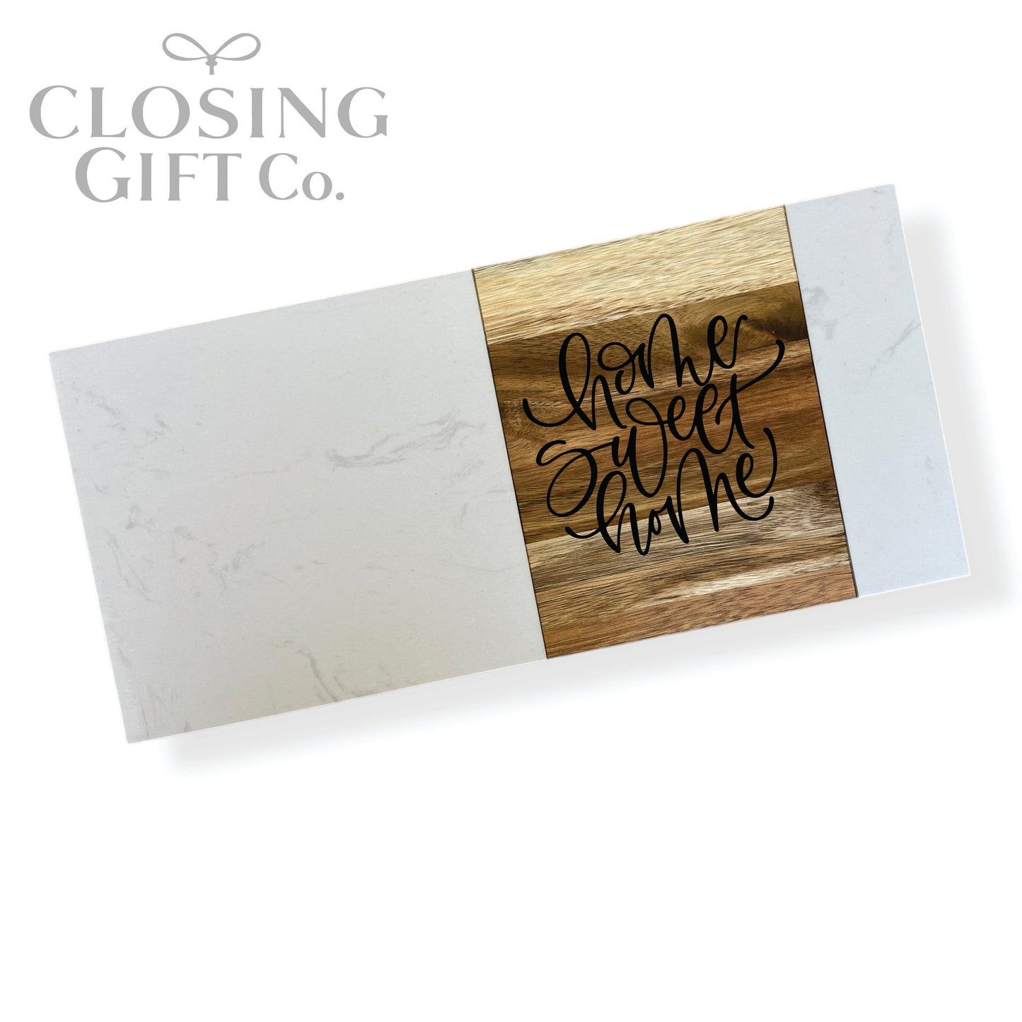 RECTANGLE ACACIA WOOD & MARBLE CUTTING BOARD IN BULK - BUY MORE / SAVE MORE!