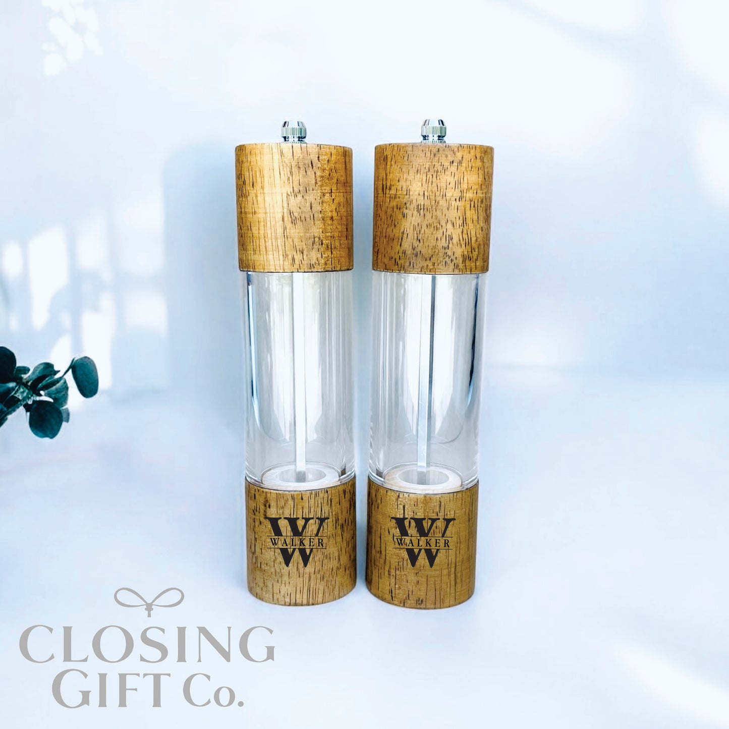 CUSTOM SALT & PEPPER GRINDER SET