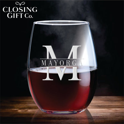 STEMLESS WINE GLASS