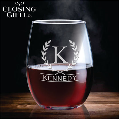 STEMLESS WINE GLASS
