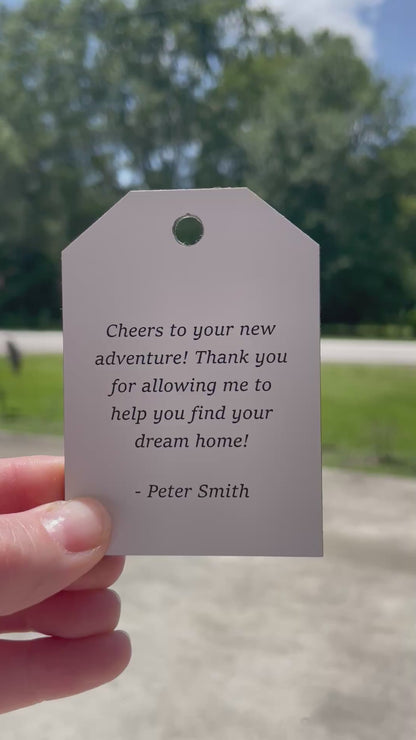CUSTOM ENGRAVED LUGGAGE TAG SHAPE ACRYLIC TAG SHAPE